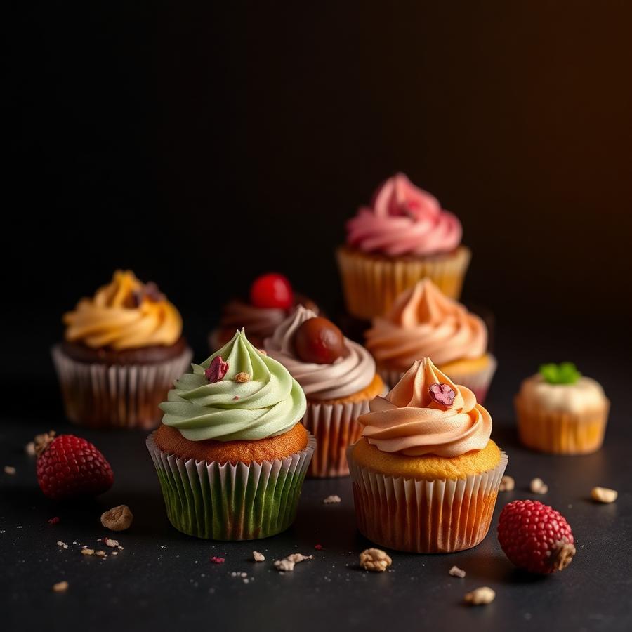 Cupcakes decorados